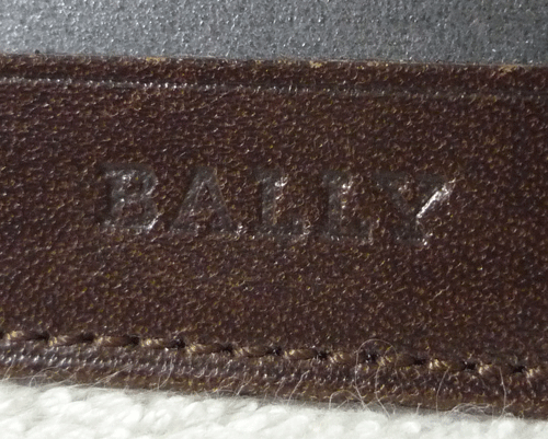  Bally BALLY кожа темно-коричневый чехол для проездного билета футляр для визитных карточек чехол для пропуска 