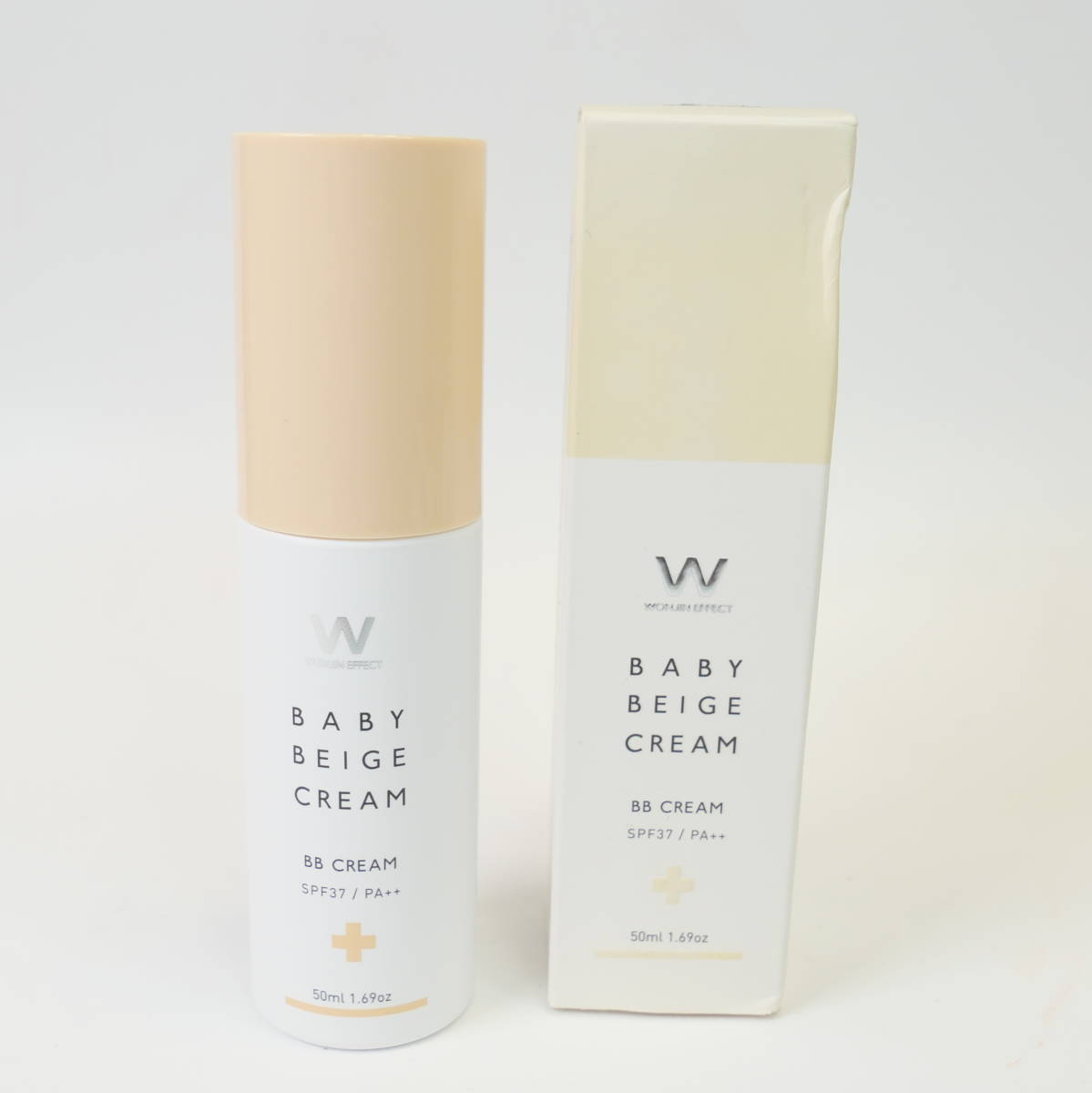  with translation Korea cosme *WONJIN EFFECTwon Gin effect BABY BEIGE CREAM baby beige BB cream 50mL