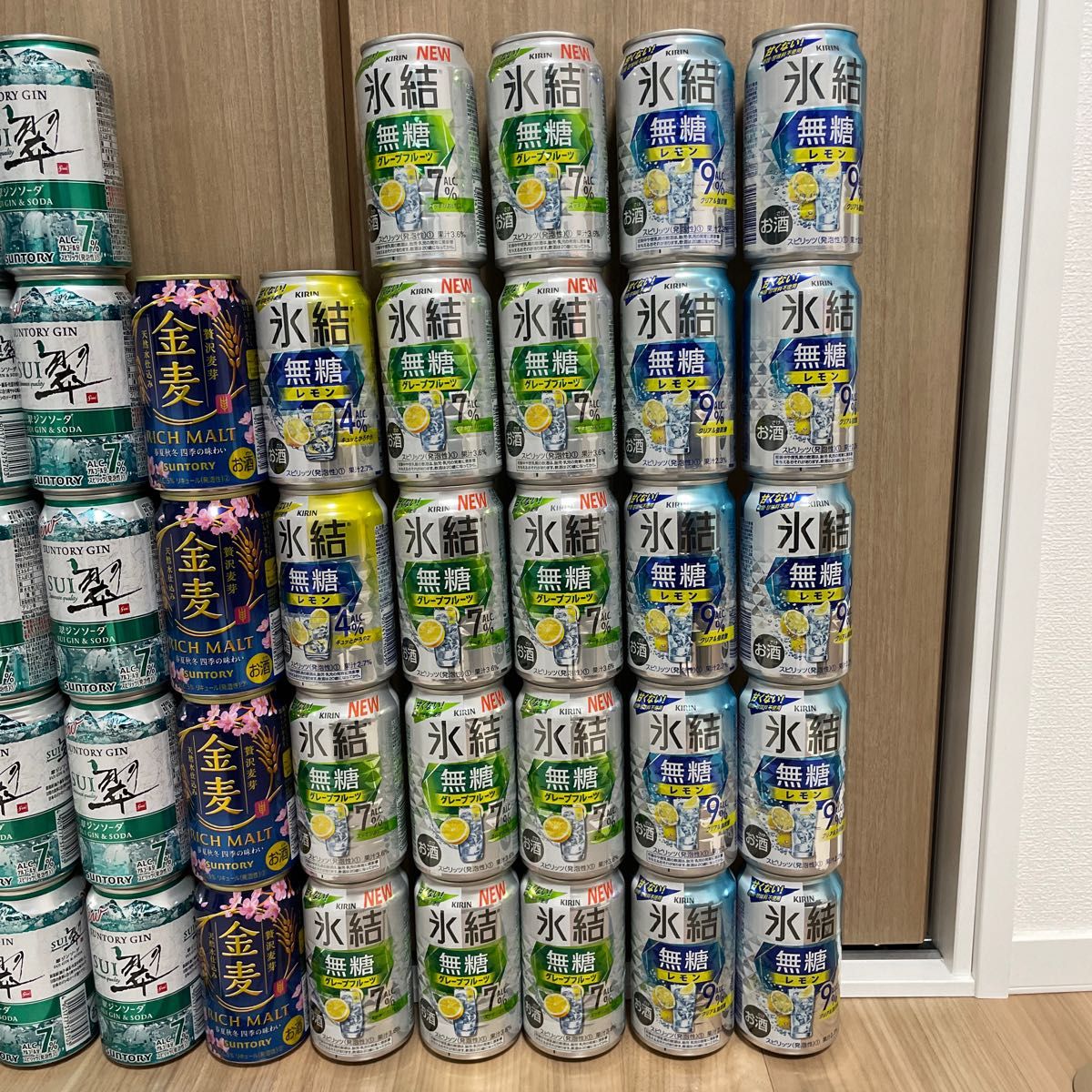 酒 まとめ売り 各種セット 計50本 缶チューハイ ビールなど (350ml×42