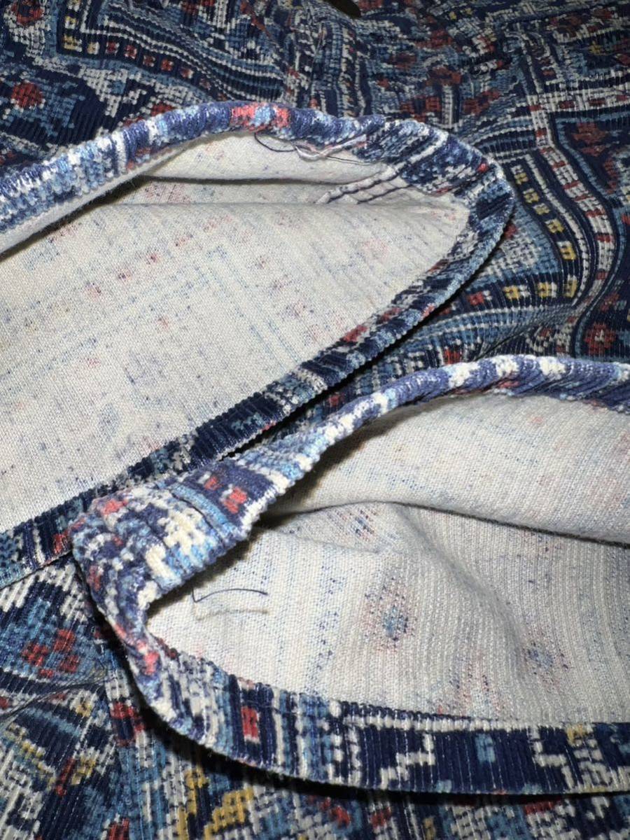 レア ヴィンテージ 70s Levi's リーバイス コーデュロイ 総柄 レア ヴィンテージ 70s Levi's リーバイス コーデュロイ 総柄