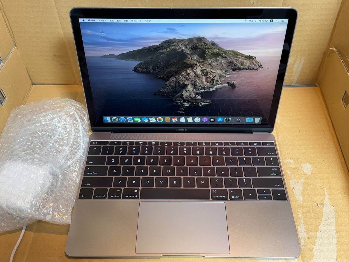 美品Macbook Retina 12インチ 2015 SSD 512GB-