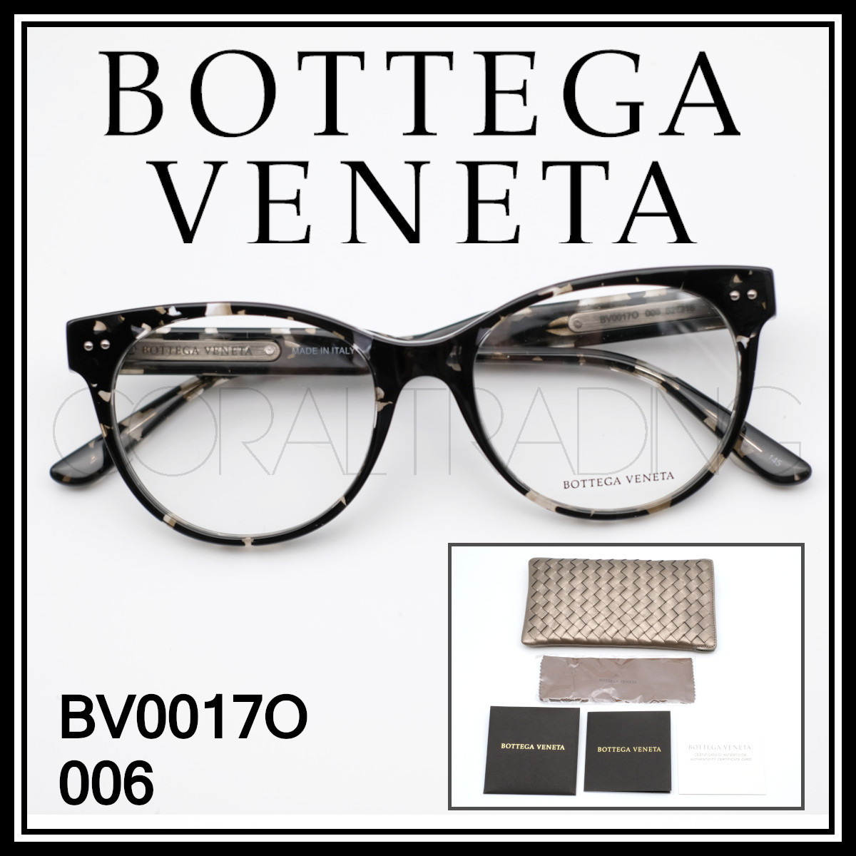 人気好評 Bottega Veneta - BOTTEGA VENETA BV0017O グレー系 ボッテガ