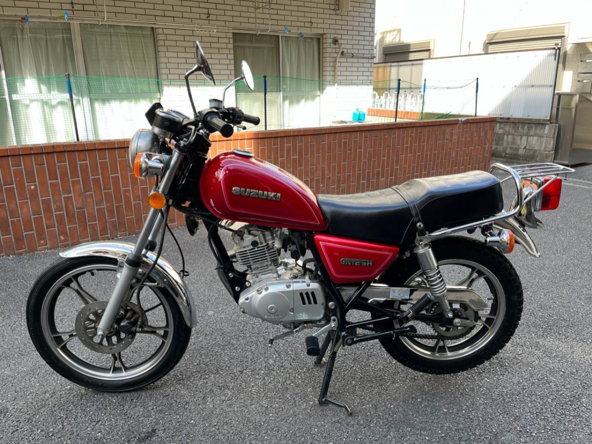 店舗良い スズキGN125H機関ok - fia.ui.ac.id