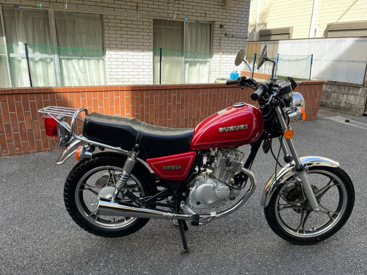 ヤフオク! - スズキ GN125H 美車 機関良好 走行小 全国発送OK