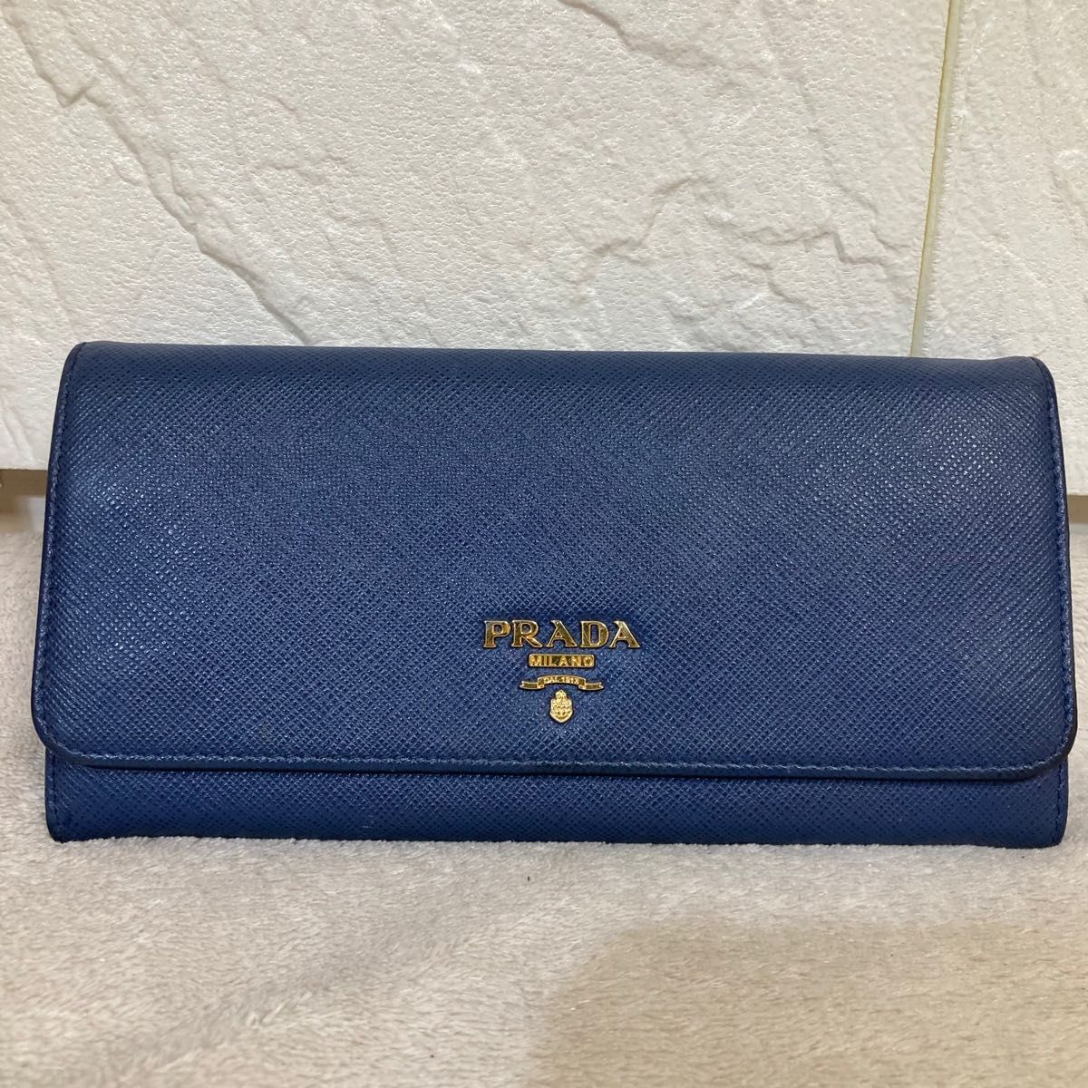 美品 PRADA プラダ サフィアーノ 長財布 コインケース カードケース