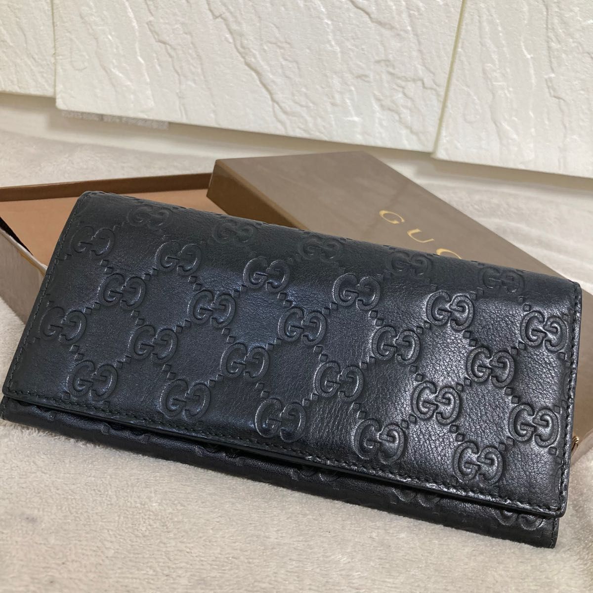 美品 GUCCI グッチ 長財布 コインケース カードケース レザー