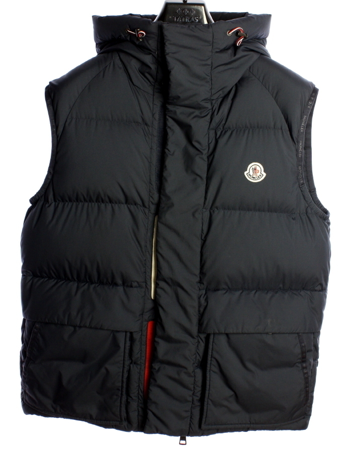 モンクレール ナイロン ダウンベスト ネイビー 国内正規品 MONCLER #A2