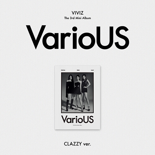 ◆VIVIZ (ビビジ) 3rd Mini Album 『VarioUS』 CLAZZY ver. 直筆サイン非売CD◆韓国_画像1