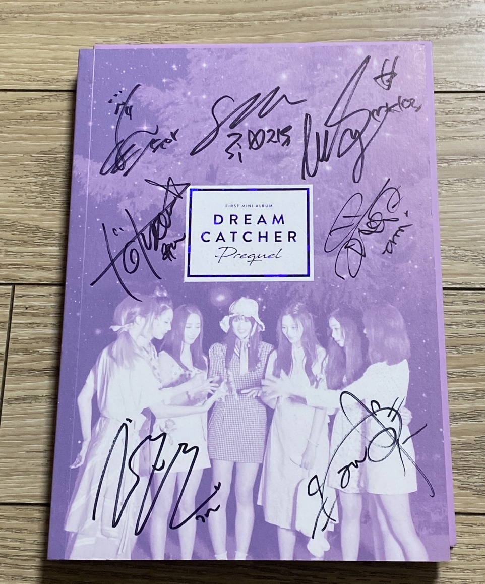 ◆Dream Catcher 1st Mini Album 『Prequel』 (Before Ver.) 直筆サインCD◆韓国_画像3