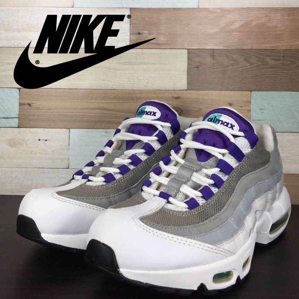 NIKE AIR MAX 95 ナイキ エア マックス 95 パープル グレープ グラデ U06718 307960-109 27.5cm