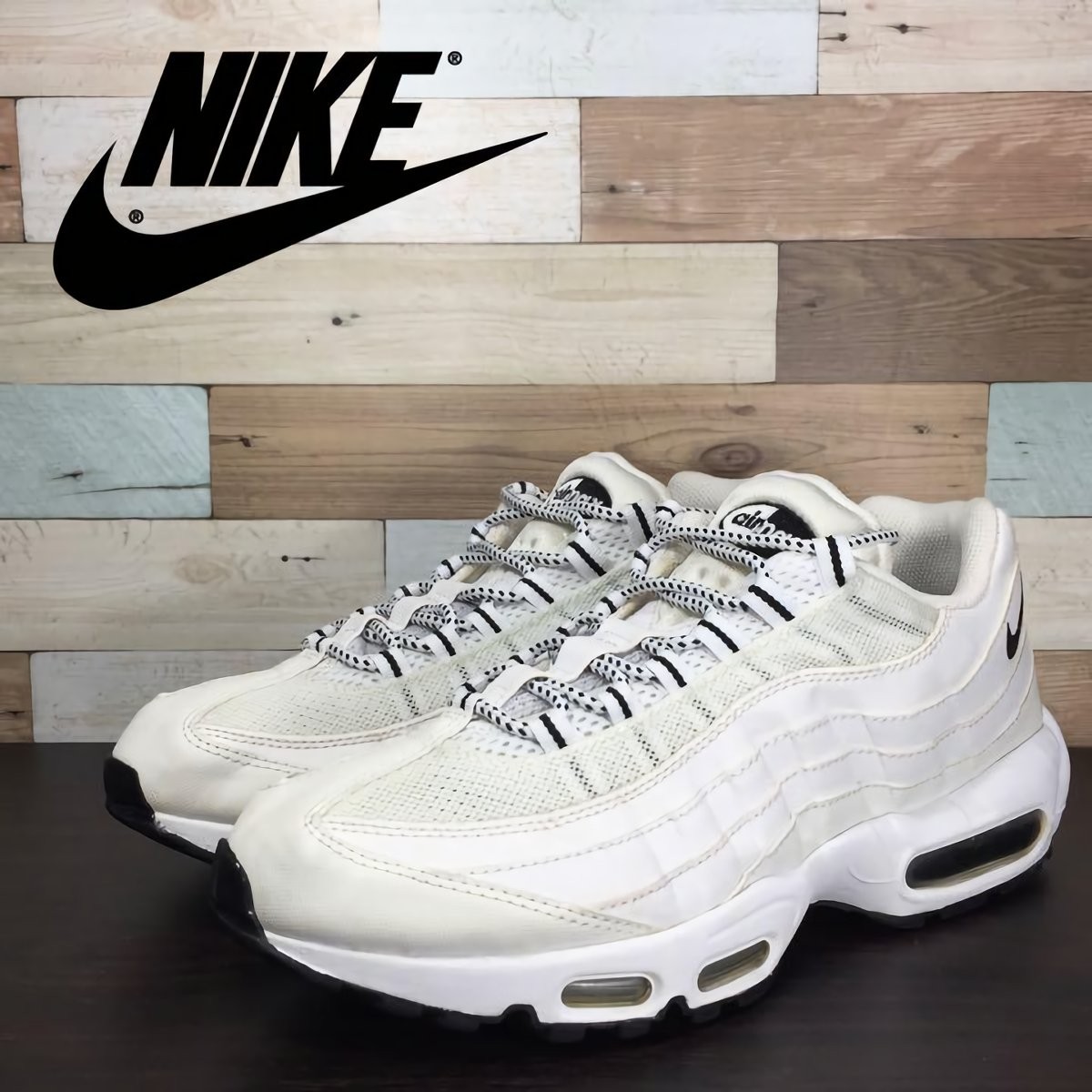 NIKE AIR MAX 95 OREO ナイキ エアマックス オレオ 95 ホワイト 白 U07557 27.5cm