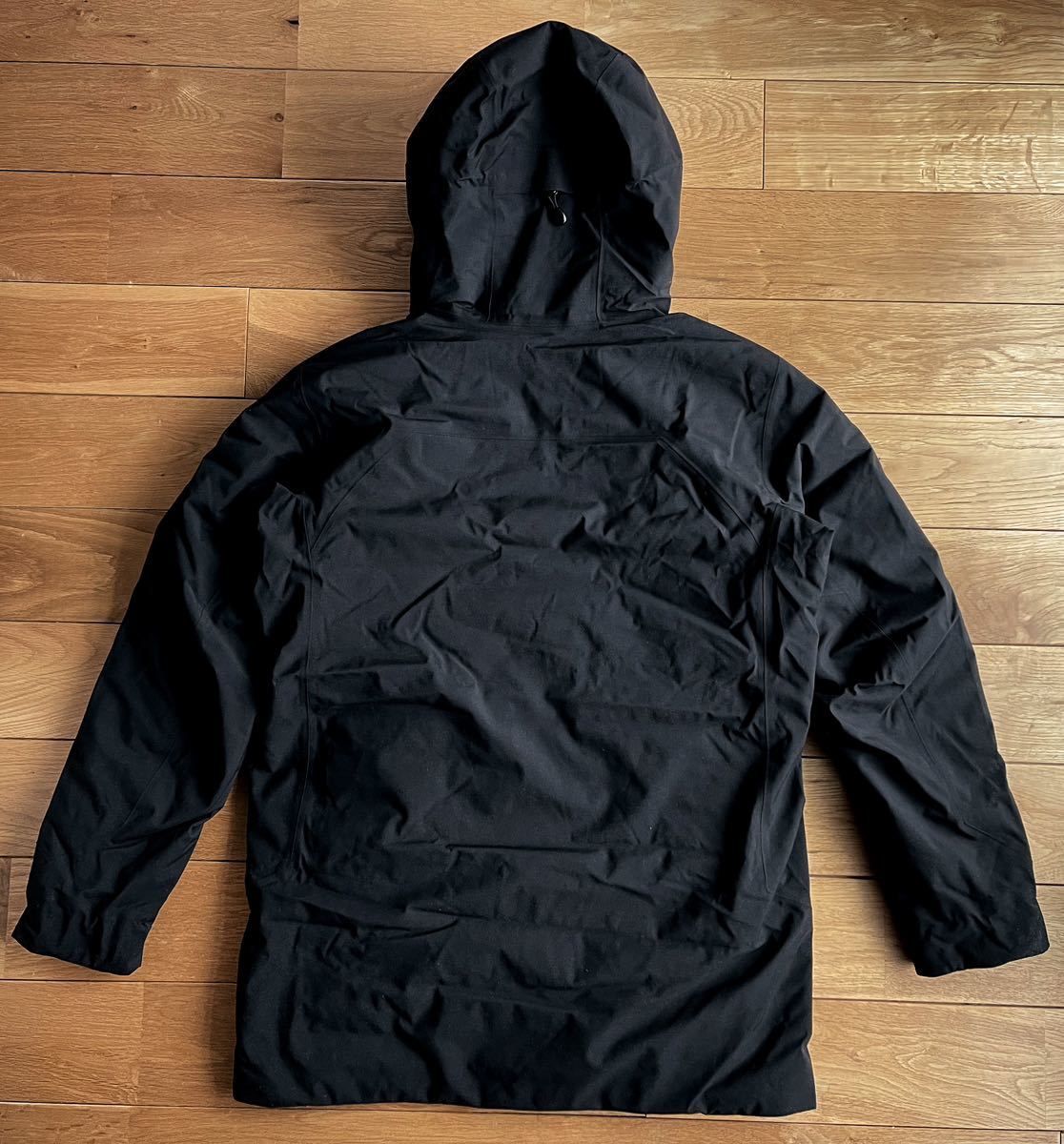 【2022 国内正規 新品】ARC'TERYX Therme Parka Men's Black Small アークテリクス サーミー パーカ 29708ゴアテックス ダウン ブラック S