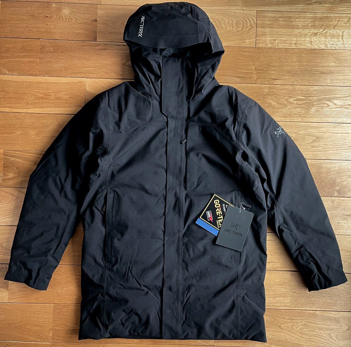 【2022 国内正規 新品】ARC'TERYX Therme Parka Men's Black Small アークテリクス サーミー パーカ  29708ゴアテックス ダウン ブラック S