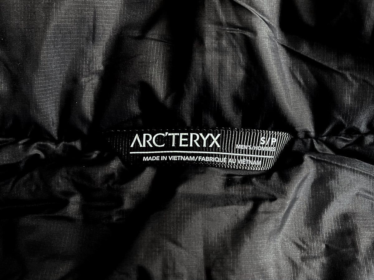 【2022 国内正規 新品】ARC'TERYX Therme Parka Men's Black Small アークテリクス サーミー パーカ 29708ゴアテックス ダウン ブラック S