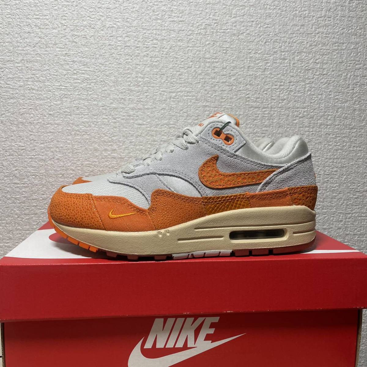 新品未使用 未発売モデル】Nike WMNS Air Max 1 Master Magma Orange