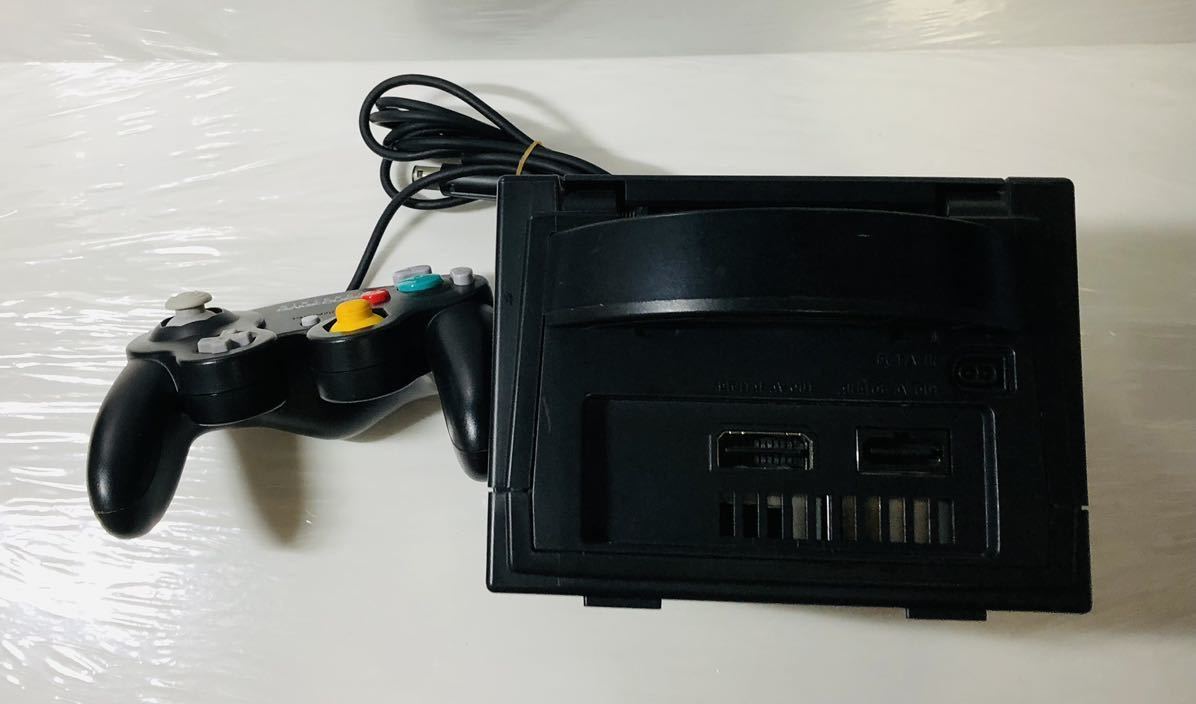  Game Cube body controller cable set ( nintendo Nintendo Game Cube game GC ) black 
