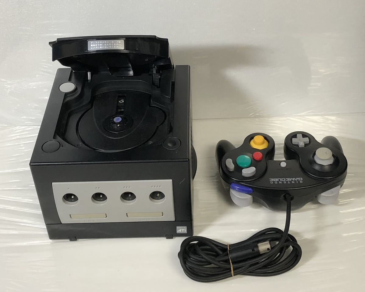  Game Cube body controller cable set ( nintendo Nintendo Game Cube game GC ) black 