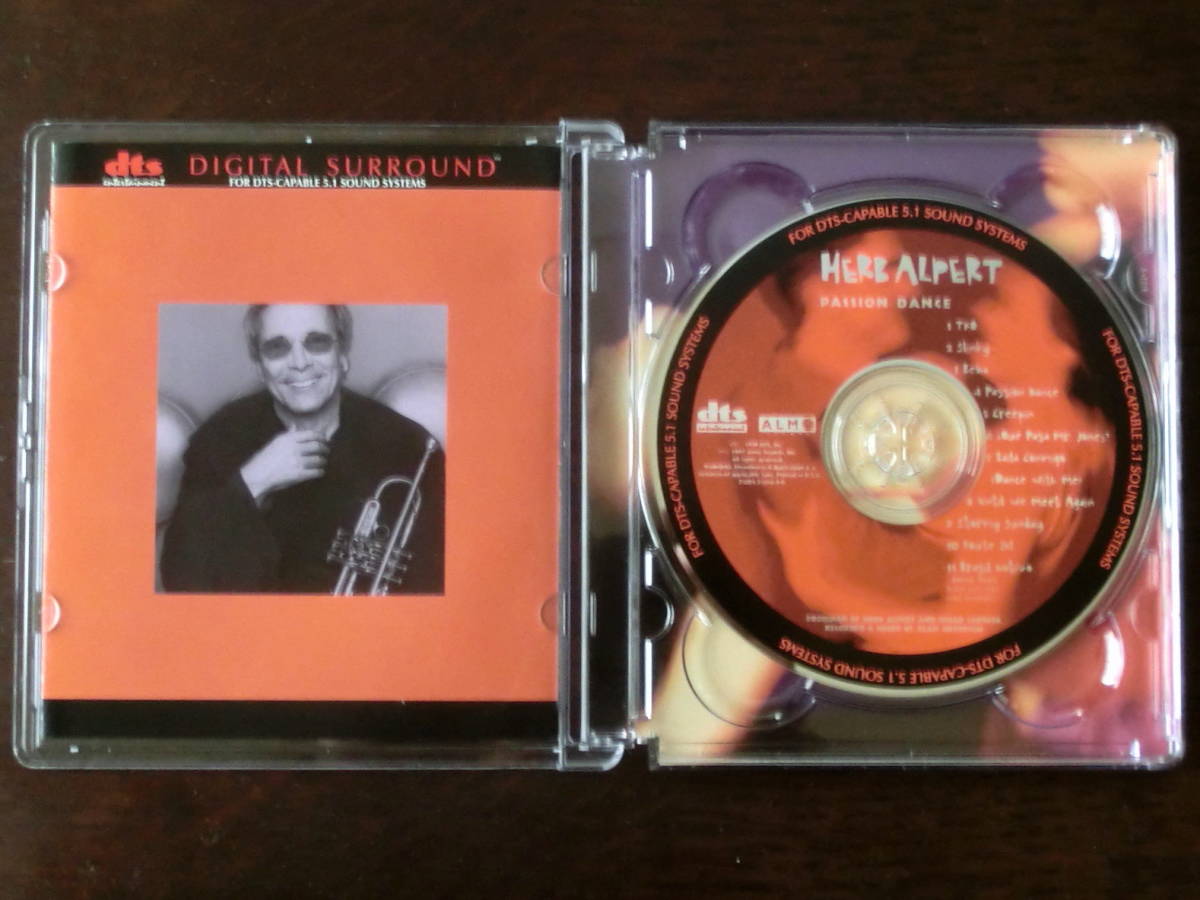【即決 DVD-AUDIO】ハーブ・アルパート／PASSION DANCE♪美品 送料無料 Herb Alpertの画像4