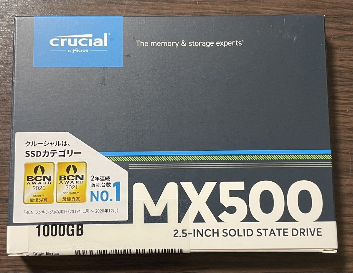 かわいい~!」 【新品未開封】 CT1000MX500SSD1JP Crucial 1TB 2.5