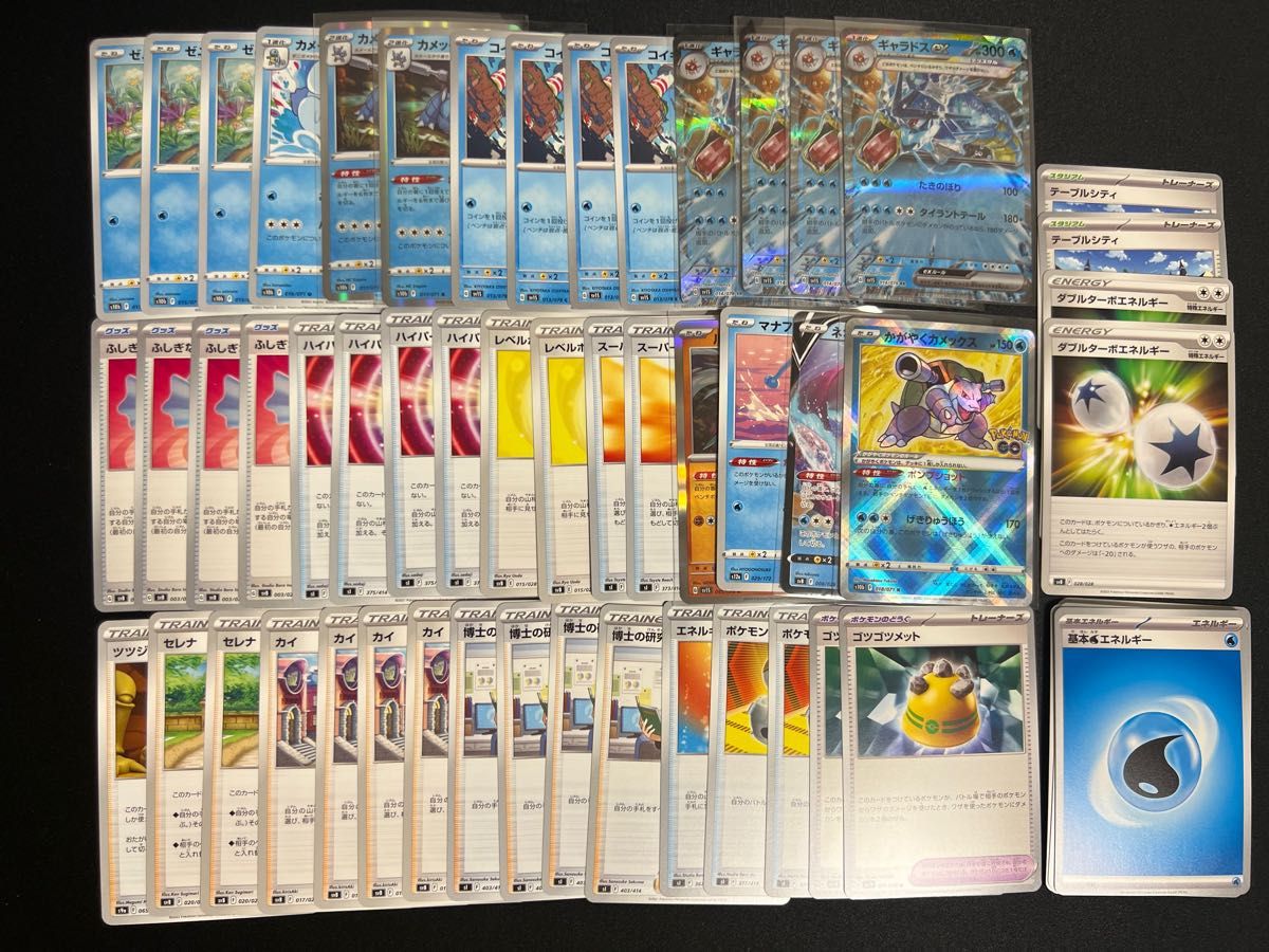 ギャラドスex カメックス 新レギュレーション対応 構築済み ギャラドスex カメックス 新レギュレーション対応 構築済み