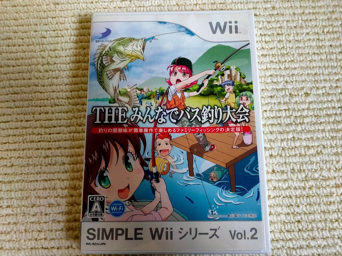 Wiiソフト　THEみんなでバス釣り大会