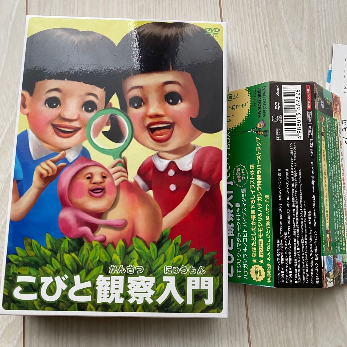 美品】こびとづかん こびと観察入門 DVD モモハナBOX 初回特典 美品】こびとづかん こびと観察入門 DVD モモハナBOX 初回特典