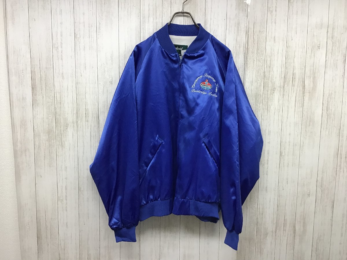 【made in USA】90年代　Dunb　rooke ナイロンスタジャン　_画像1