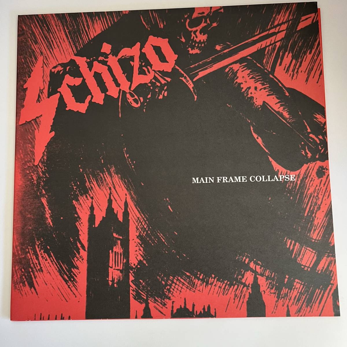 希少 Schizo Main Frame Collapse F.O.A.D. 010 ポスター インサート付