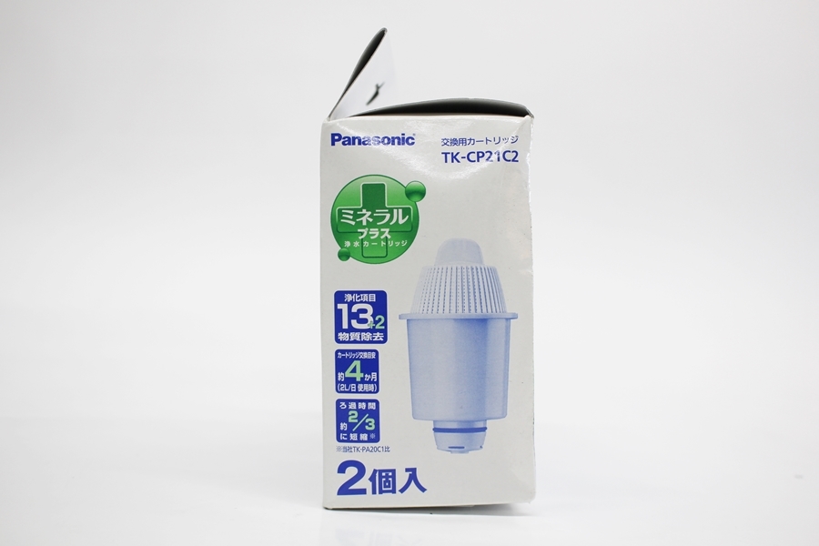 最終決算 浄水器カートリッジ パナソニック TK-CP21C2 パナソニック ポット型ミネラル浄水器用交換カートリッジ TK-CP21C2(2個入り)