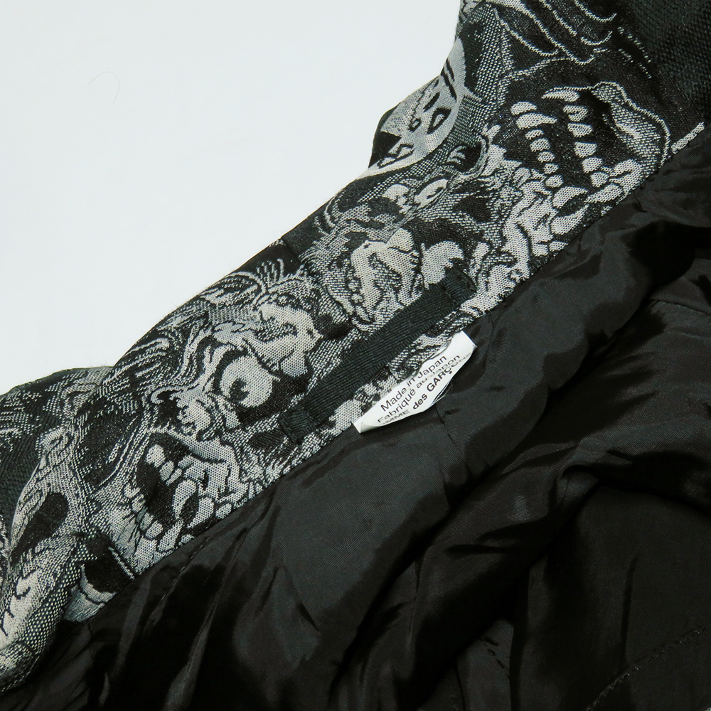 COMME Des GARCONS HOMME PLUS 19AW Buy Or Dieスカル柄ジャガード