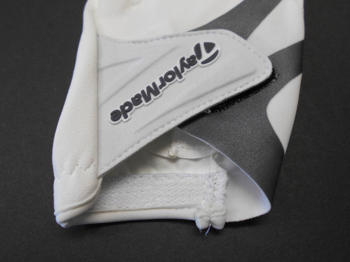 * new goods 1 sheets * TaylorMade Japan * Smart Cross glove [ white ]21cm * left hand for glove 