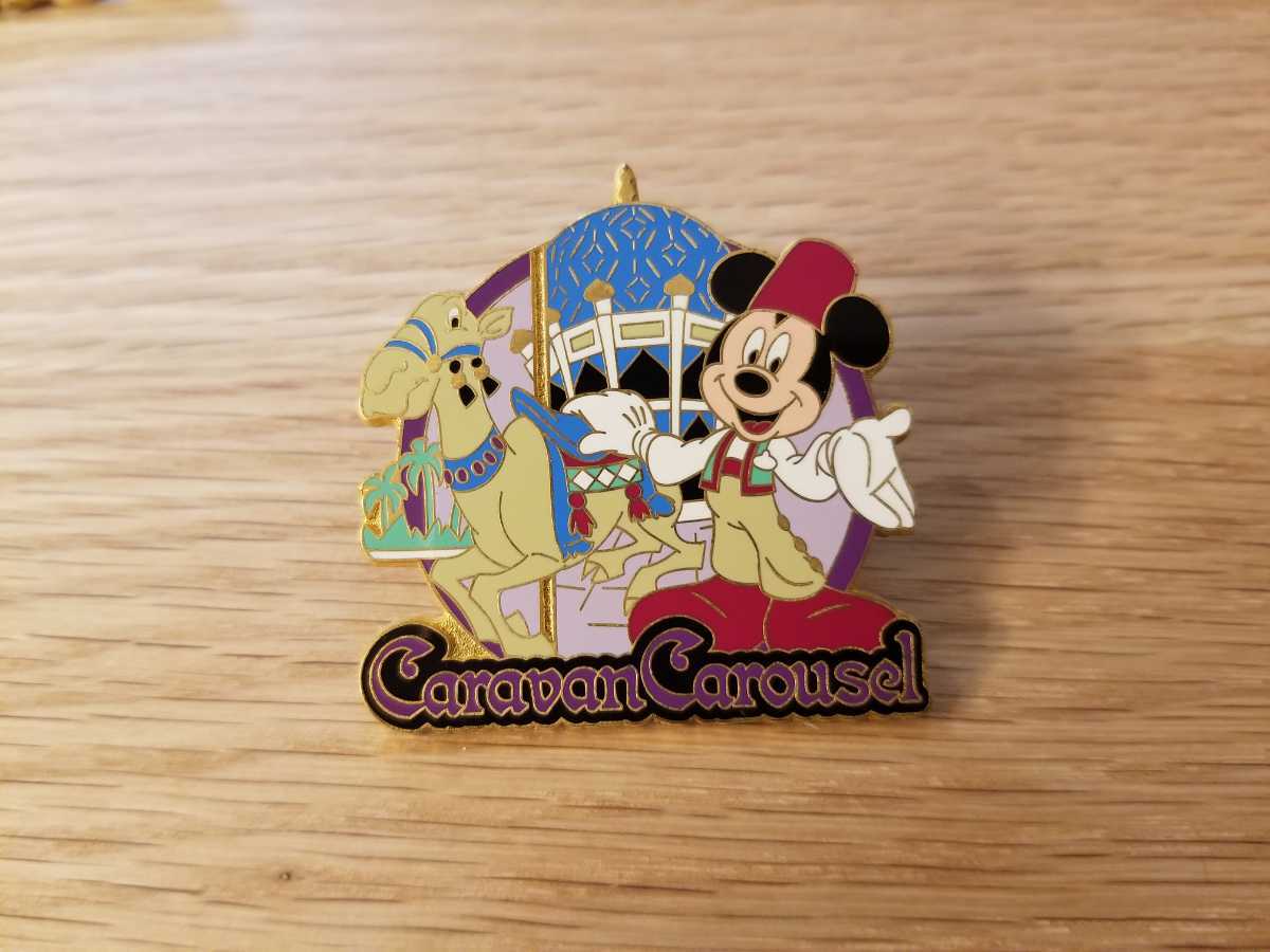  Tokyo Disney resort Arabia n coast pin badge Mickey Caravan ka Roo cell 