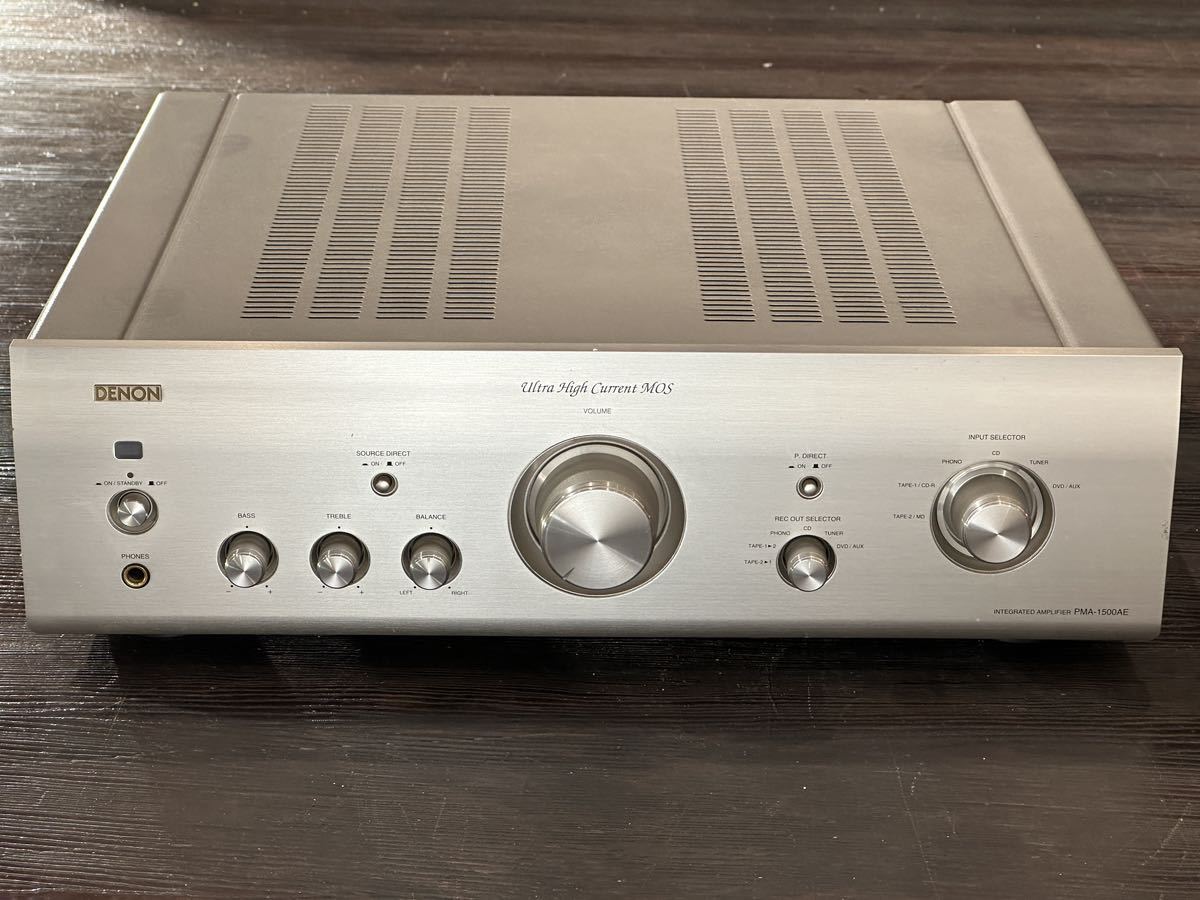 DENON PMA-1500AE デノン プリメインアンプ 純正リモコン付 動作良好