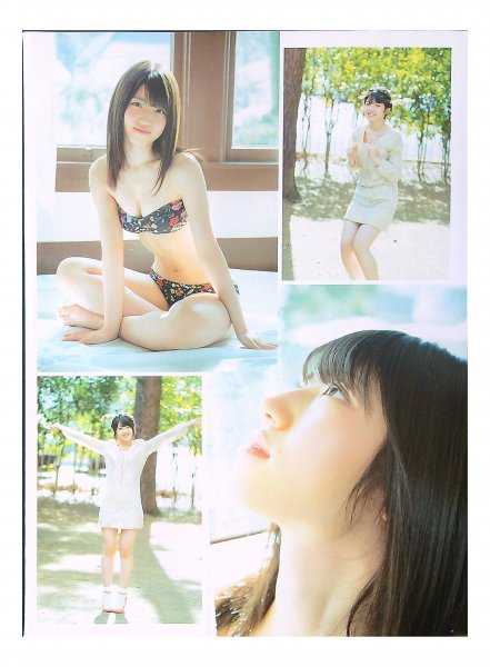 AD357. mountain ..(AKB48)* scraps 6 page cut pulling out swimsuit bikini 