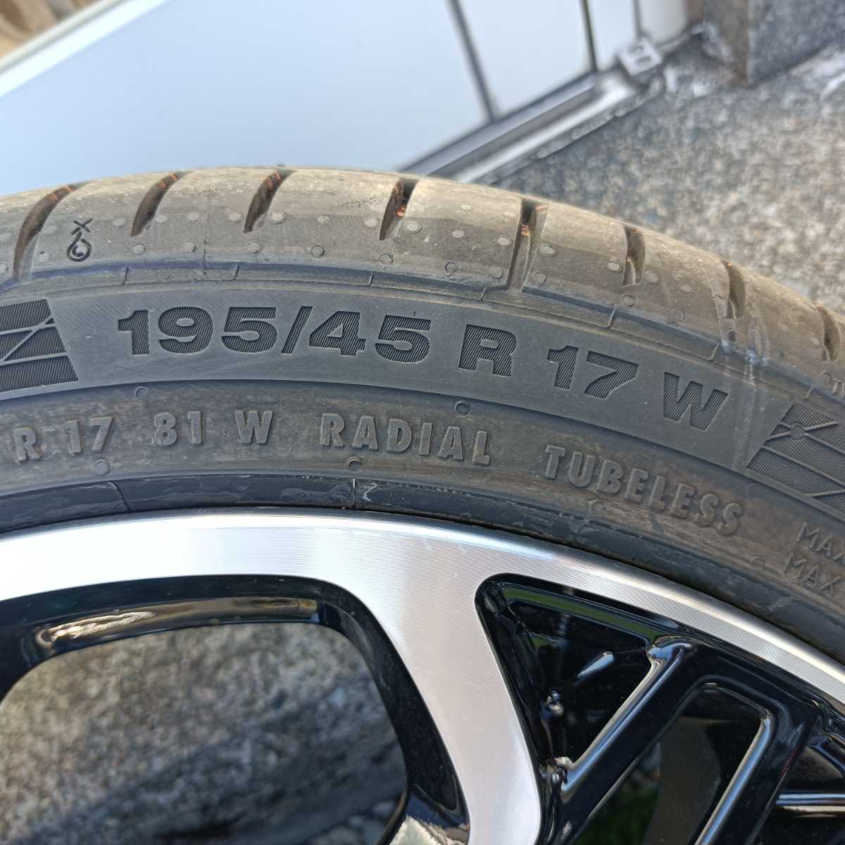 一部予約販売中】 新車外し スイフトスポーツ ZC33S 純正ホイール