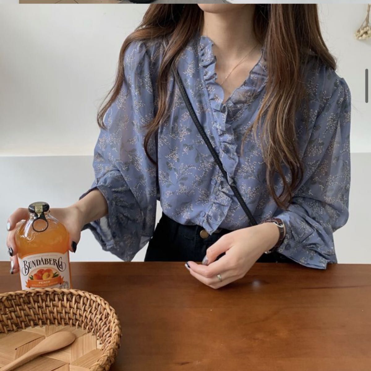 ソニョナラ 花柄 長袖 シャツ ブラウス トップス 春服|PayPayフリマ
