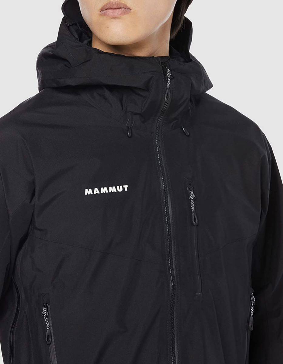 MAMMUT 美品 オールブラック Sサイズ-