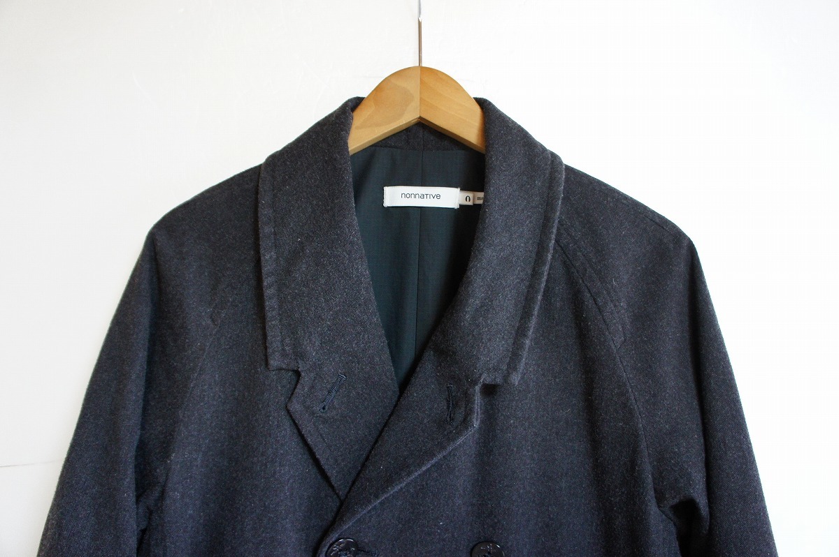 16AW nonnative Nonnative SAILOR HALF COAT C/P TWILL 2WAY STRETCH sailor half coat NN-J3017 size 0 202N