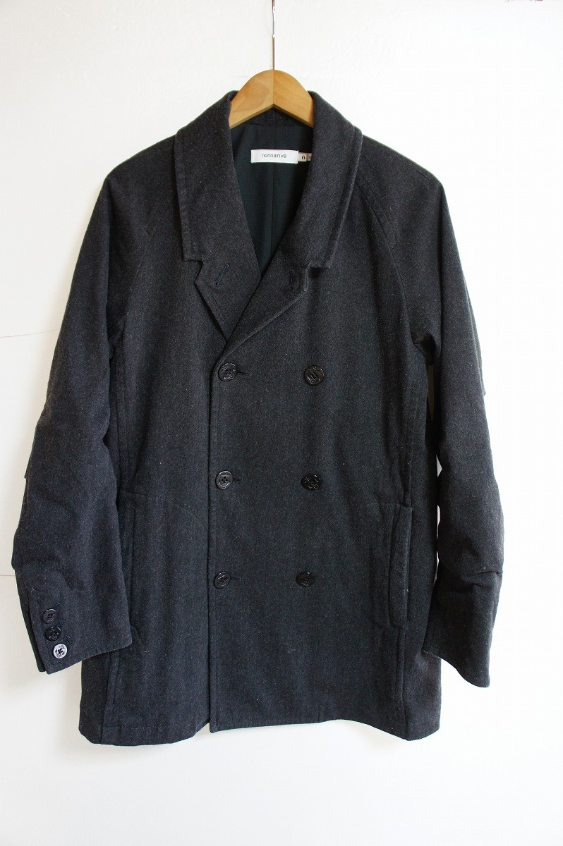 16AW nonnative Nonnative SAILOR HALF COAT C/P TWILL 2WAY STRETCH sailor half coat NN-J3017 size 0 202N