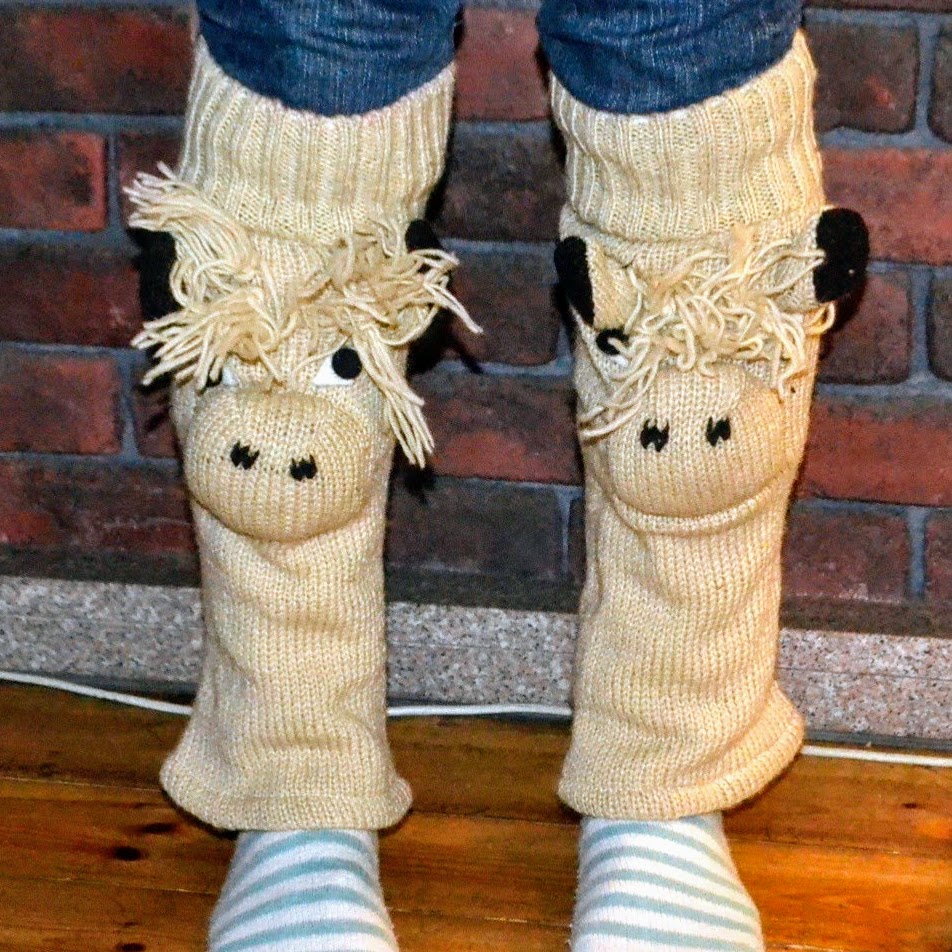  new goods unused * free shipping 35% off 13 kind ... animal *.. wool + fleece * animal * leg warmers .. hand made ethnic 