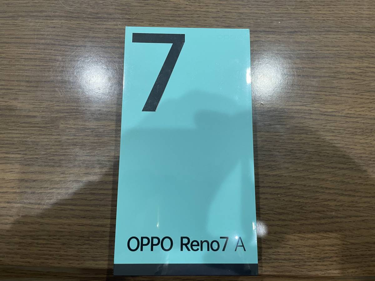 スマートフォン/携帯電話 スマートフォン本体 新品未開封】OPPO Reno7 A スターリーブラック SIMフリー 5G 在庫限り 