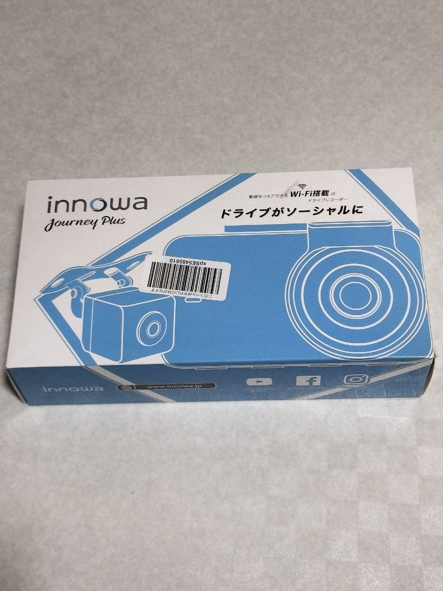 innowa journey plus ドライブレコーダー前後カメラ microSD32GB