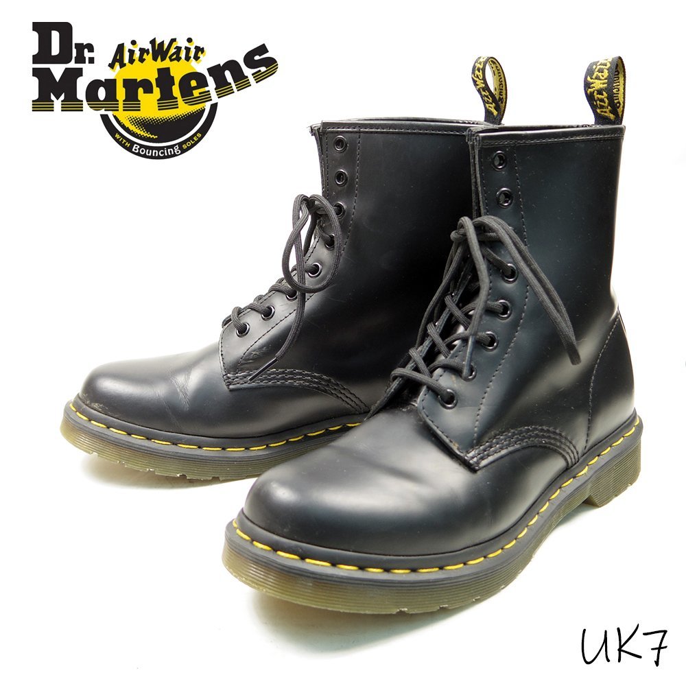 美品☆Dr.Martens/8ホール/イングランド製/黒-