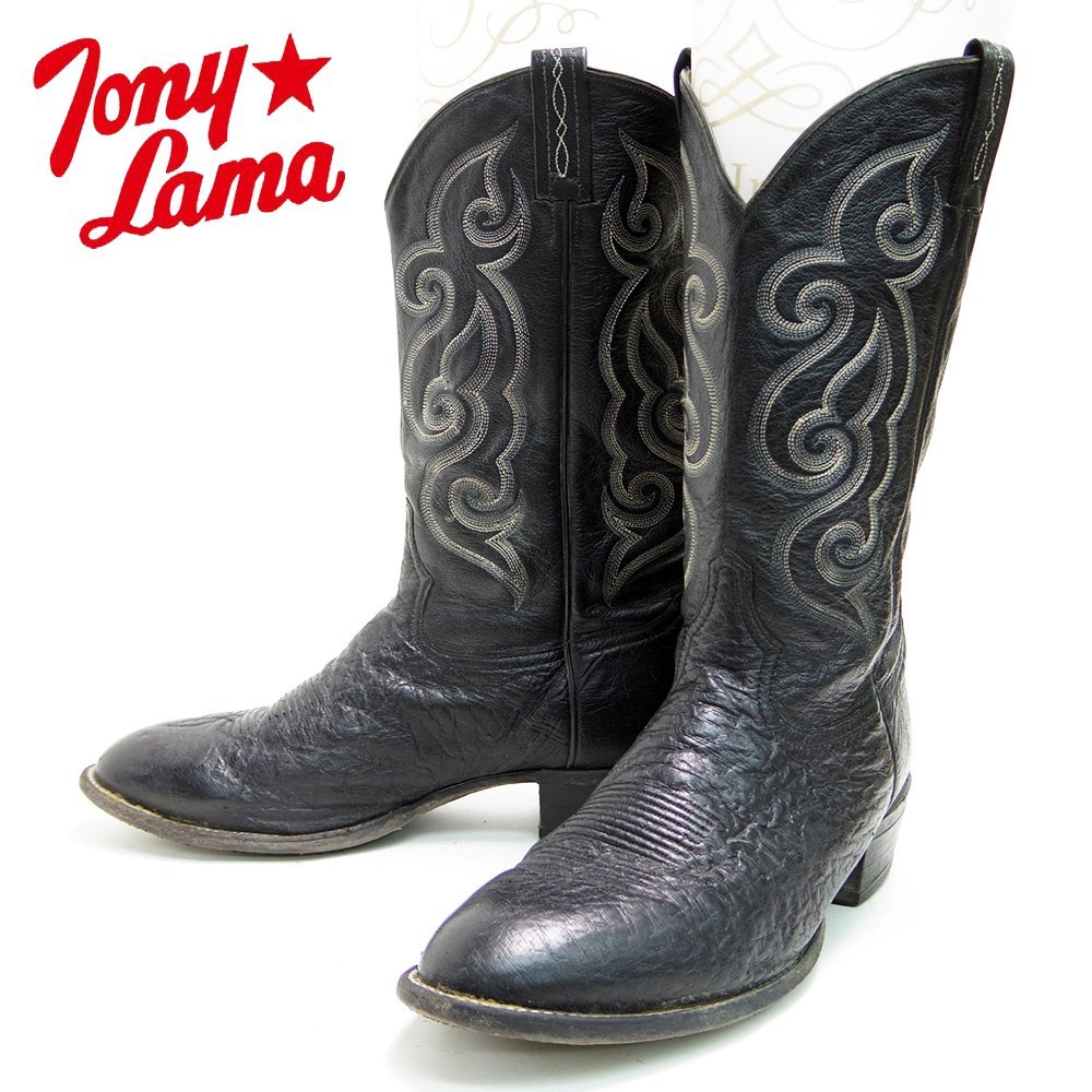 超格安価格 USA製 12D 30cm相当 Tony Lama トニーラマ ウエスタン