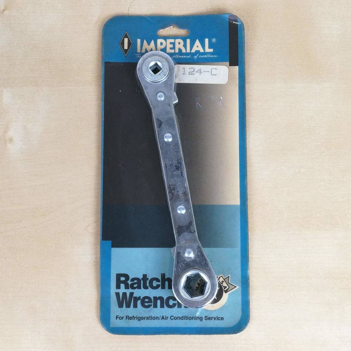 新品未開封 インペリアル ラチェットレンチ Imperial Ratchet Wrenches 124-C ①_画像1