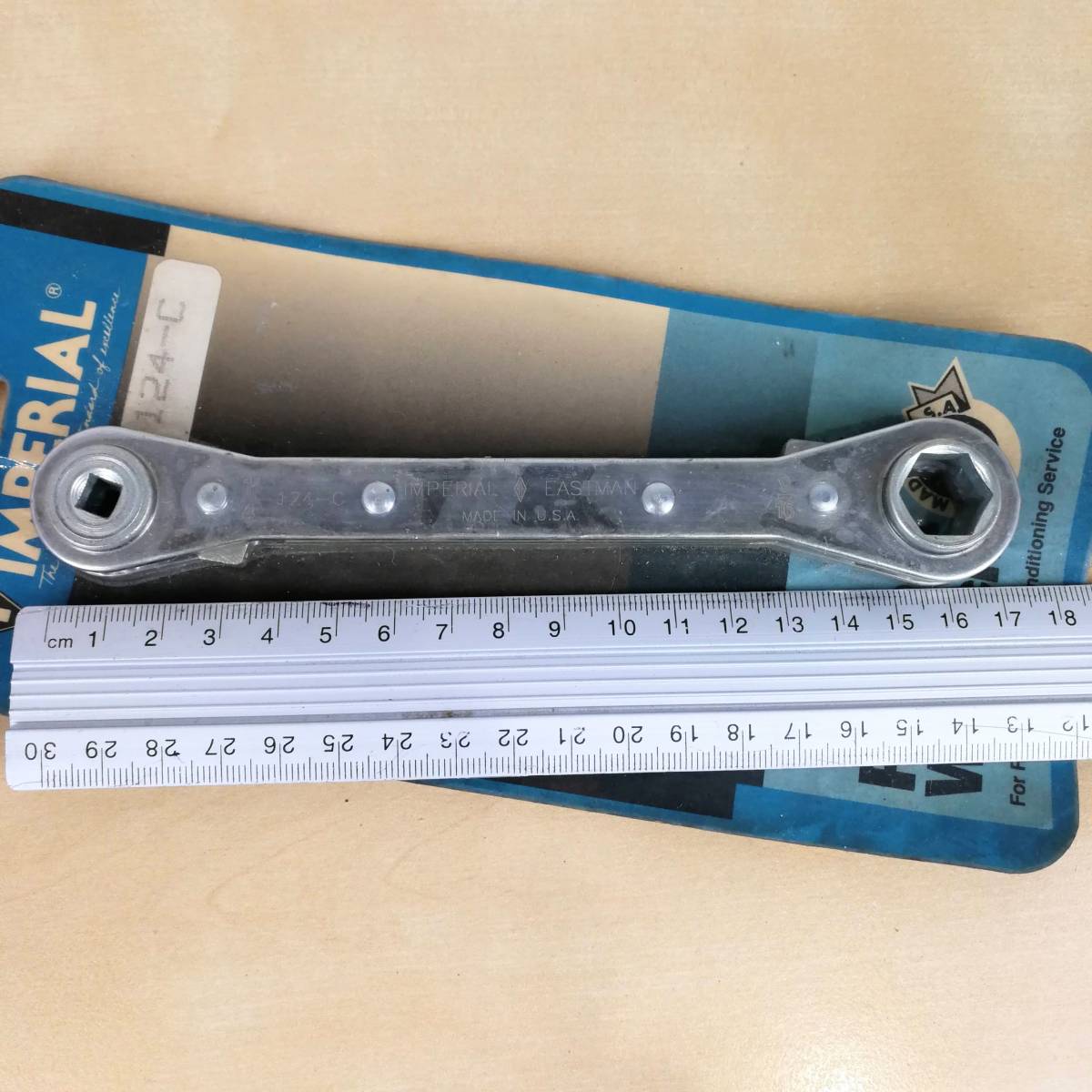 新品未開封 インペリアル ラチェットレンチ Imperial Ratchet Wrenches 124-C ③_画像7