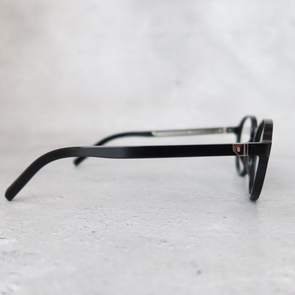 メガネ□BERLUTI□ベルルッティ オーバル ブラック【新品】日本製 国産