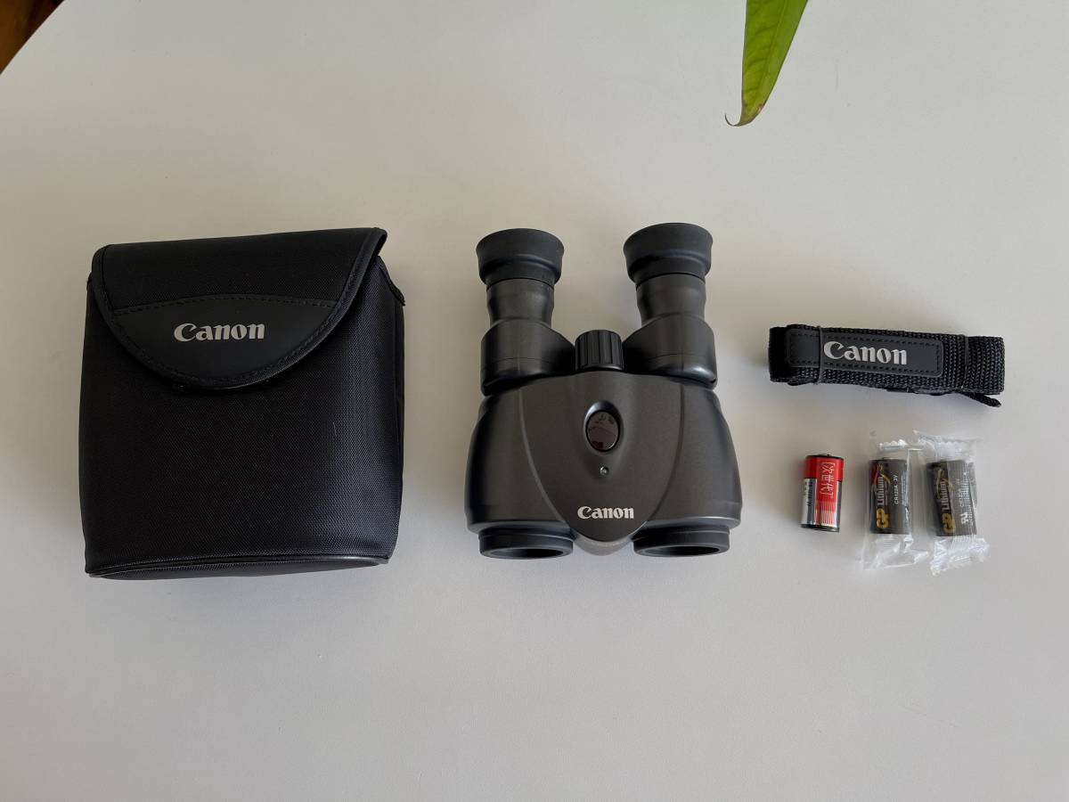 ★極上美品★CANON IMAGE STABILIZER付き 双眼鏡 8×25IS ポロII型プリズム 8倍25口径 防振双眼最小・最軽量 8×25  IS★送料無料★