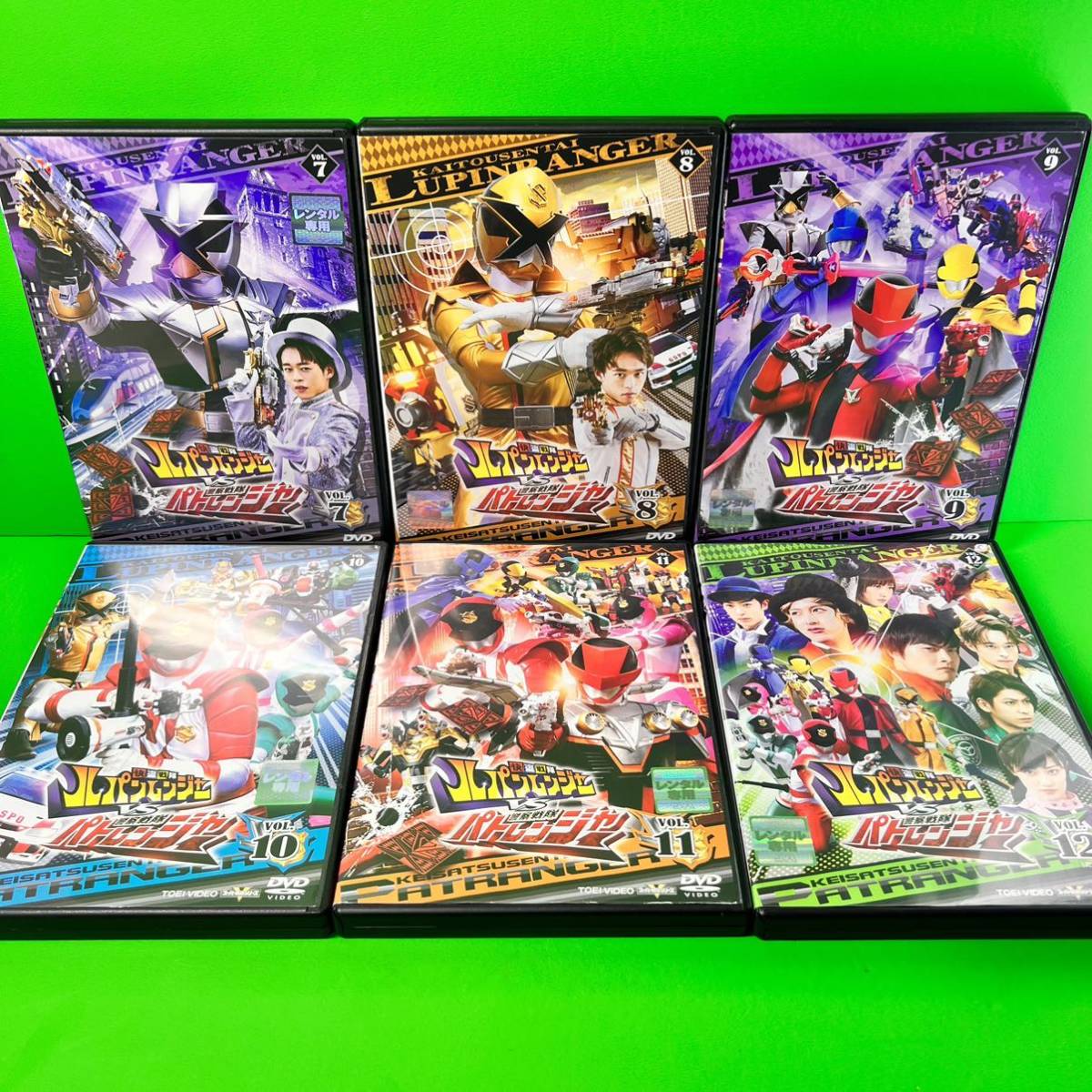 快盗戦隊ルパンレンジャーvs警察戦隊パトレンジャー DVD 全12巻 快盗戦隊ルパンレンジャーvs警察戦隊パトレンジャー DVD 全12巻