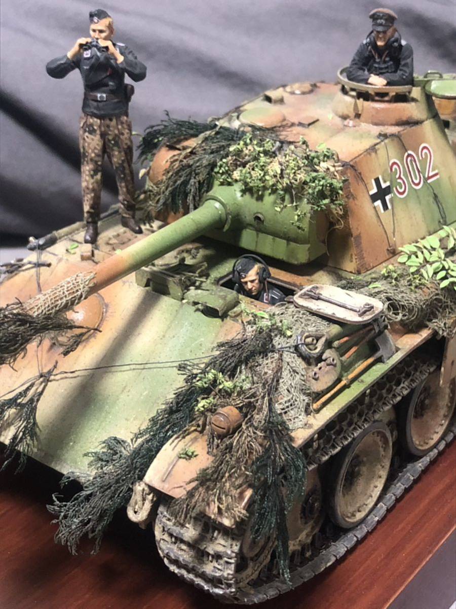 Yahoo!オークション - 1/35 ドイツ軍 パンター戦車 完成品 WW2 Yahoo!オークション - 1/35 ドイツ軍 パンター戦車 完成品 WW2